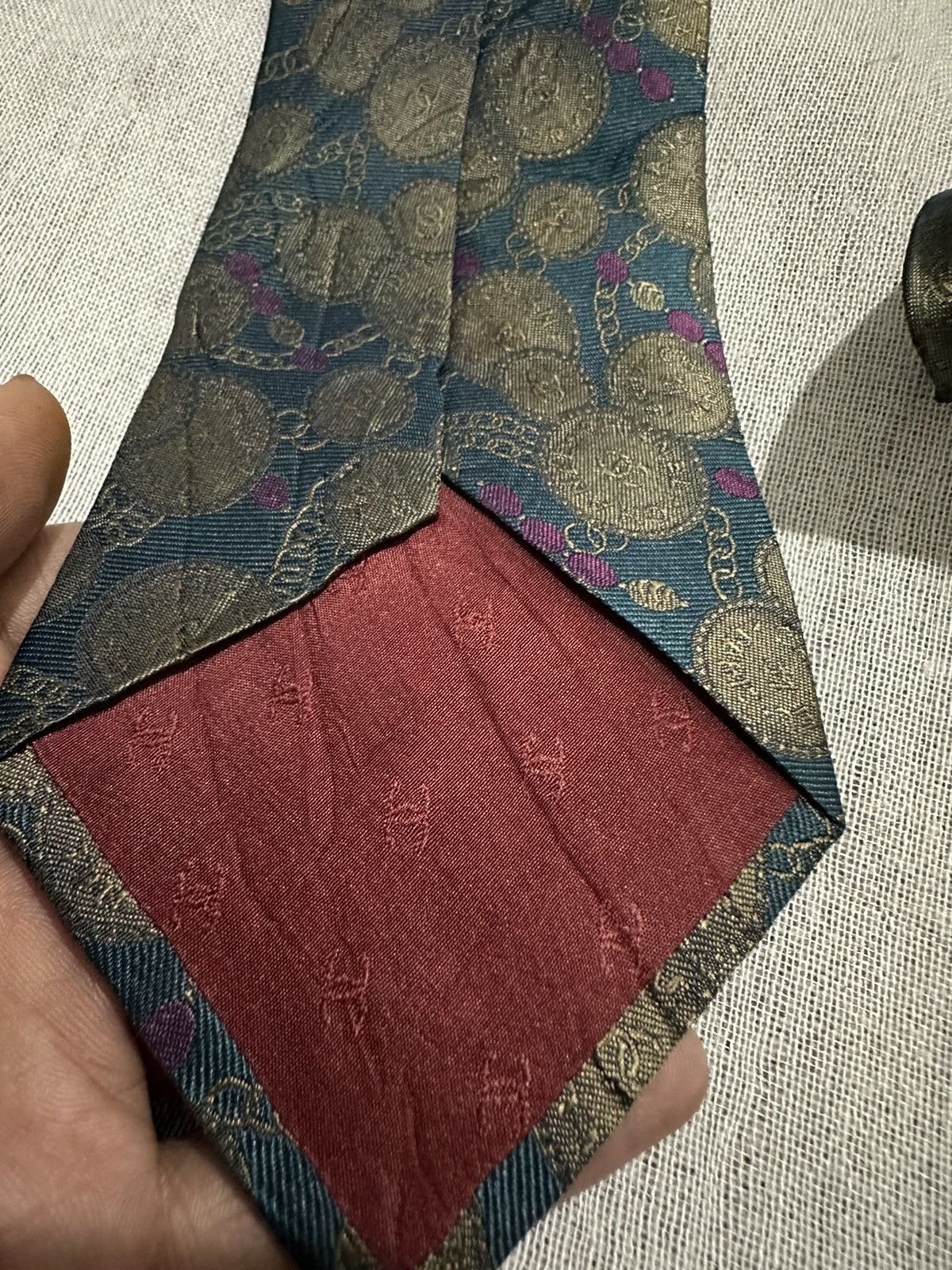 Chanel × Vintage Vintage Chanel Tie Size ONE SIZE - 7 Thumbnail