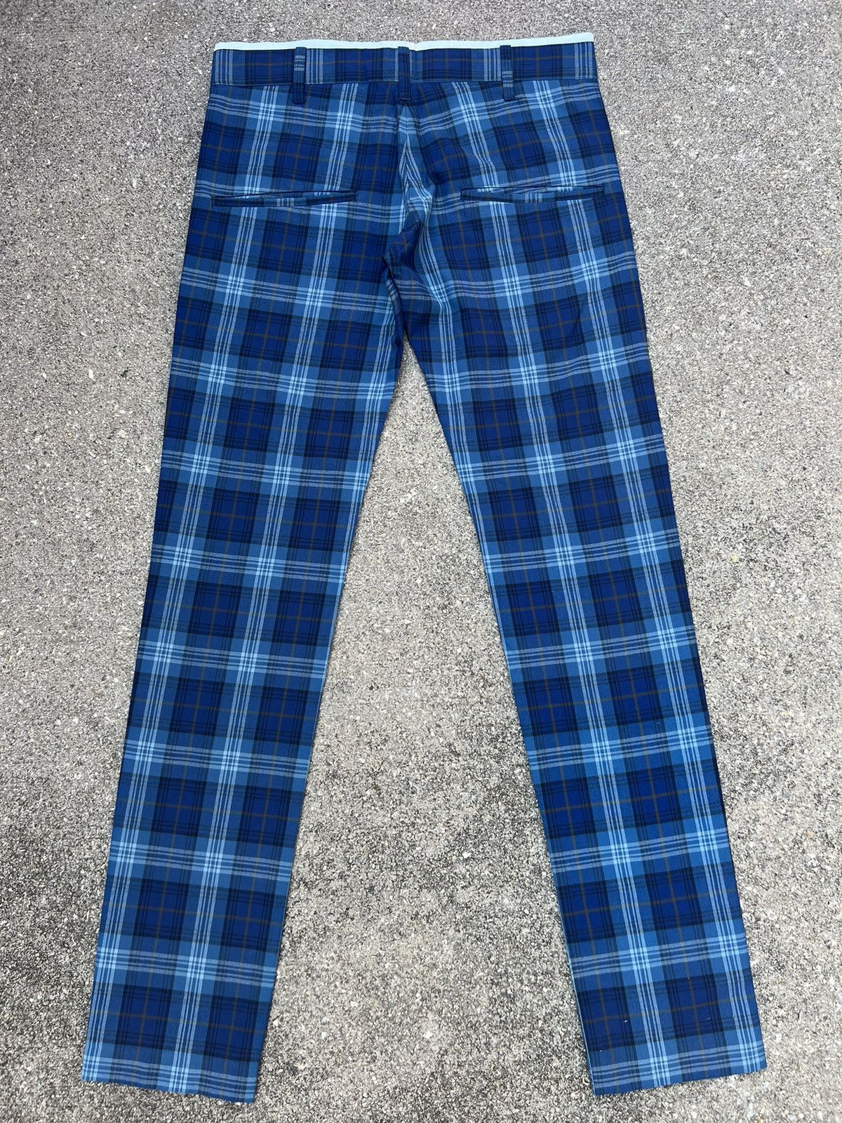 Vintage Burgdoor Made in Japan Plaid Checks Trouser Pant Size US 30 / EU 46 - 2 Thumbnail