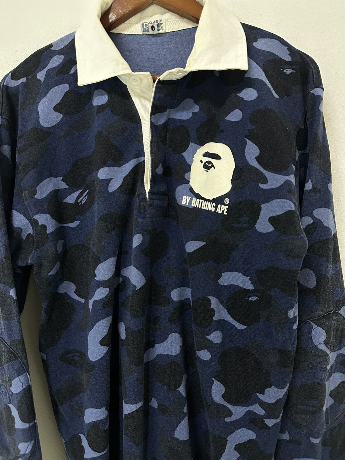 Bape Color Camo Rugby Shirt Size US M / EU 48-50 / 2 - 3 Thumbnail
