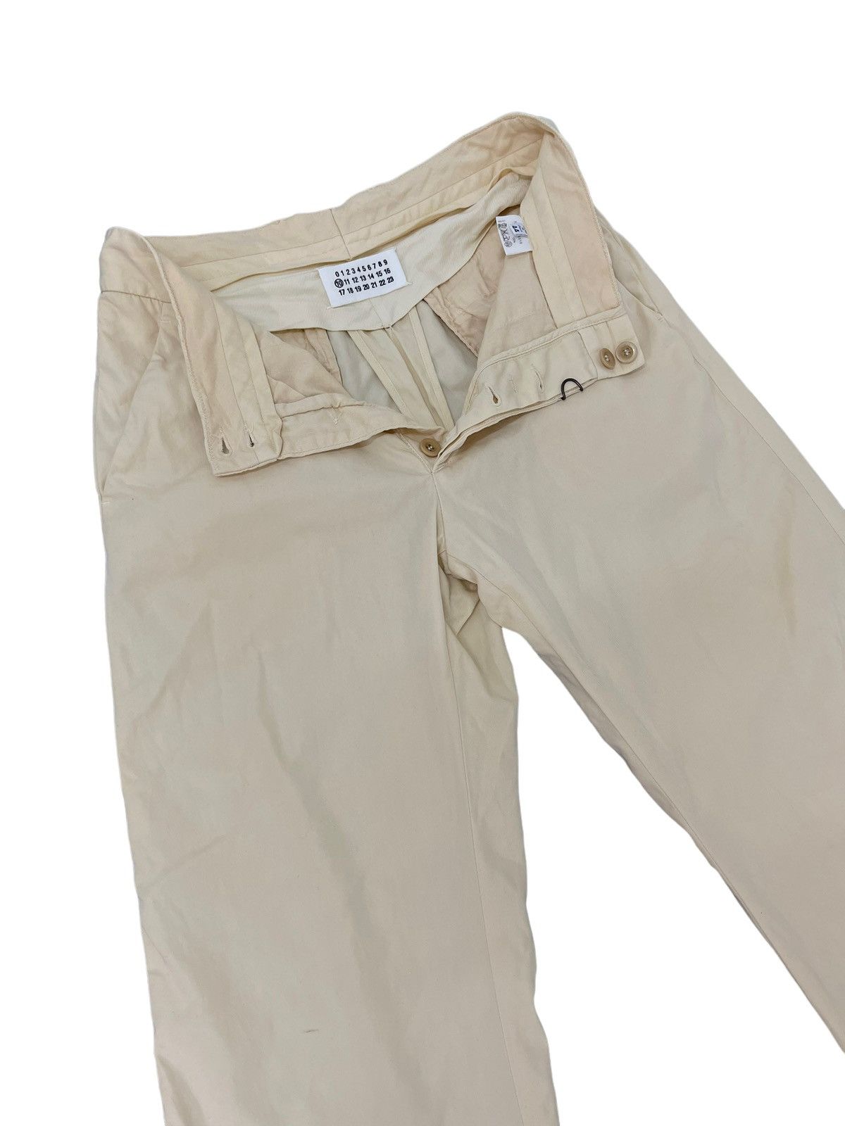 Maison Margiela Maison Margiela Beige Pant Regular Fit 6🟦0 Size US 29 - 1 Thumbnail