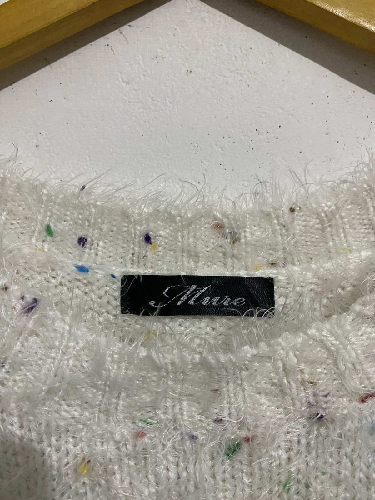 Issey Miyake × Japanese Brand 🖤BLACFRIDAY🖤Mure-Japanese Mohair Knitted Issey Style Size US L / EU 52-54 / 3 - 5 Thumbnail