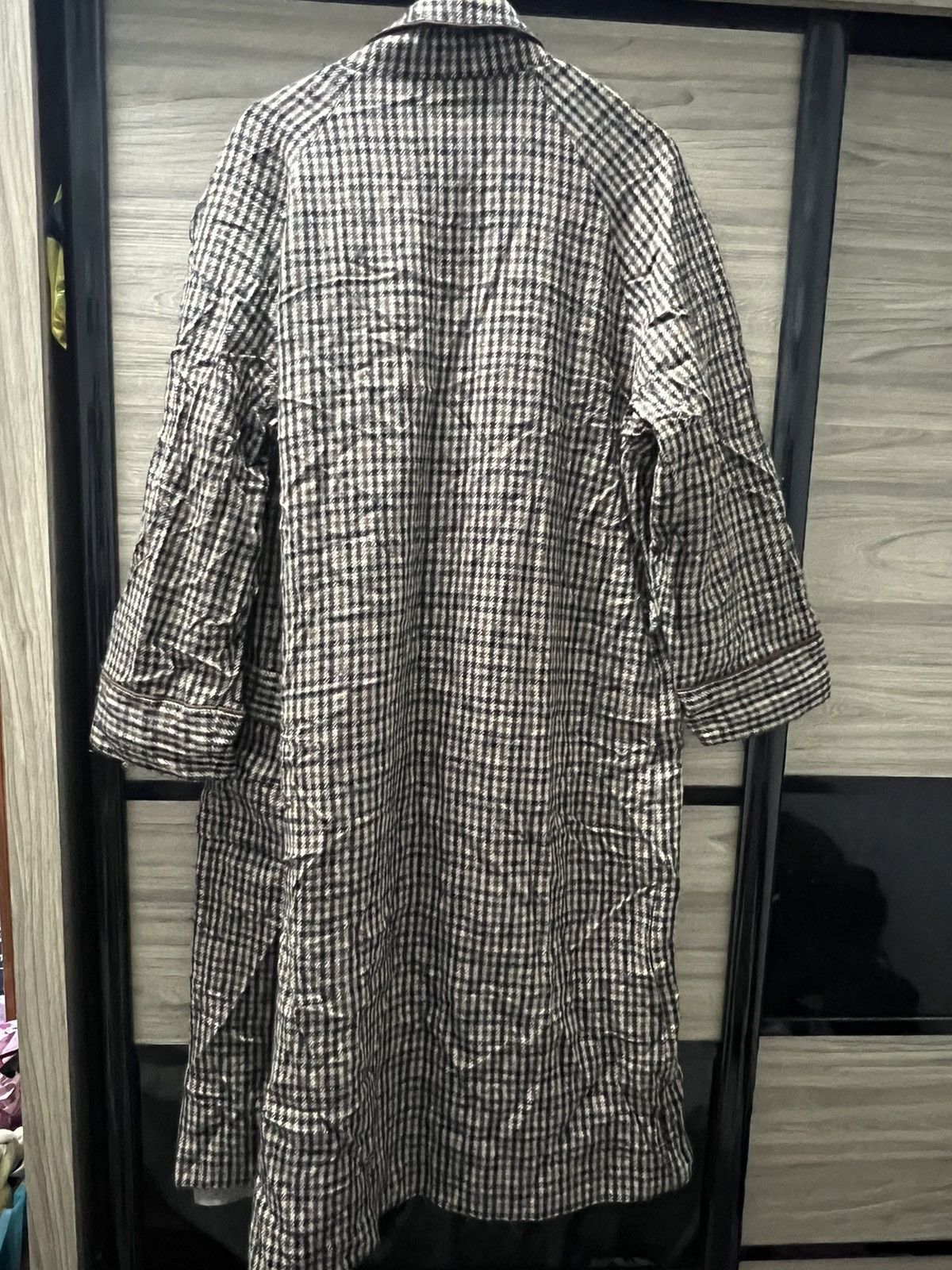 Burberry 🔥Burberry Classic long Jacket wool cotton 🔥 Size US XL / EU 56 / 4 - 4 Thumbnail