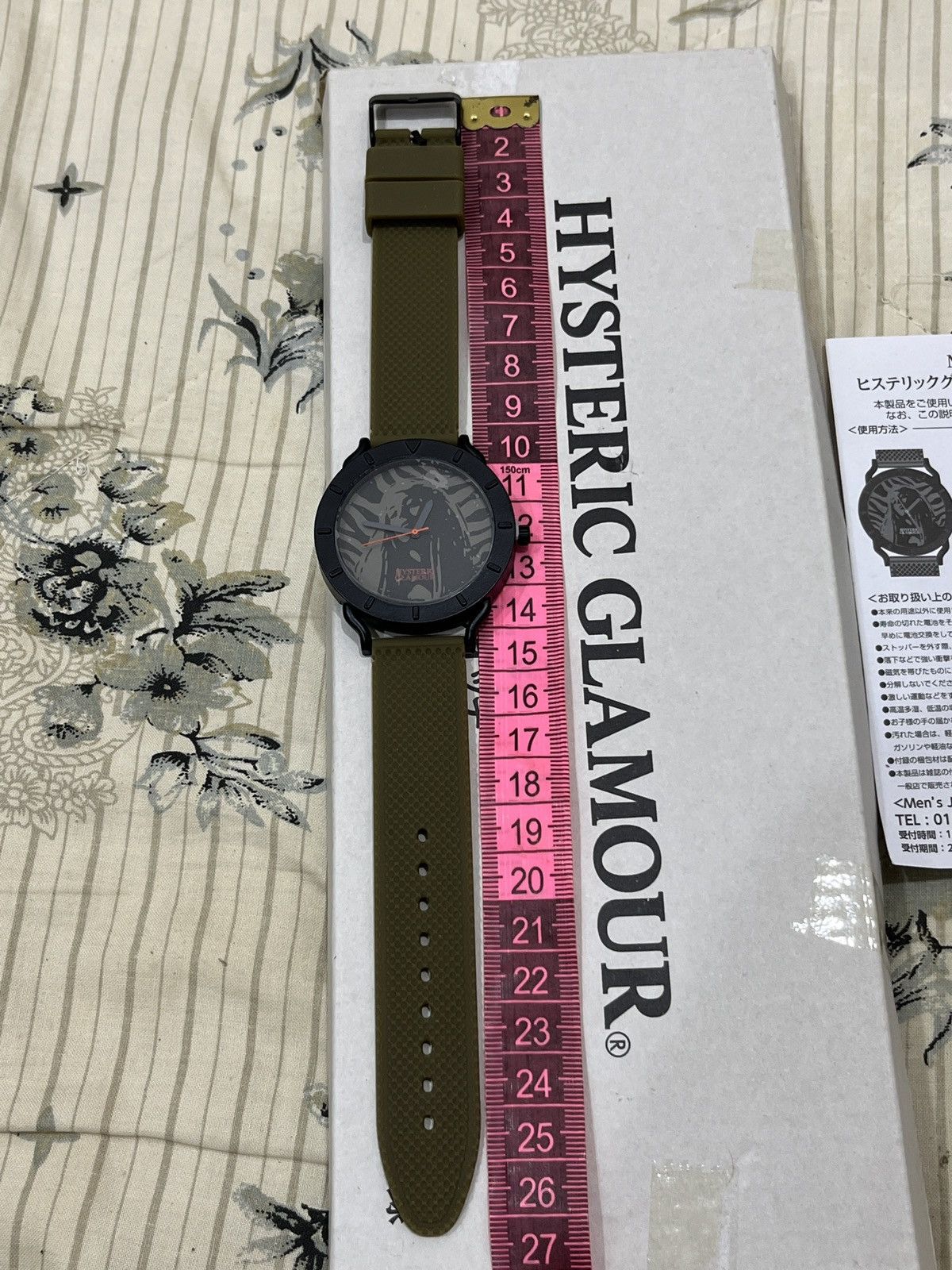 Hysteric Glamour 🔥💣 ARCHIVE HYSTERIC GLAMOUR MENS JOKER MILITARY WATCH Size ONE SIZE - 11 Thumbnail