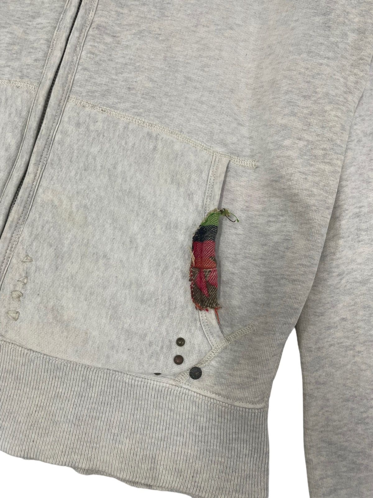 Polo Ralph Lauren Vintage RL Hoodie Embroidery Logo Talon Distress Hoodie Size US S / EU 44-46 / 1 - 5 Thumbnail