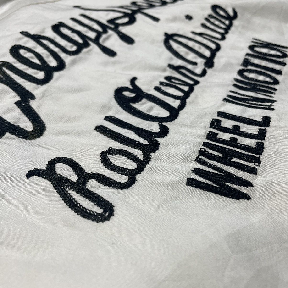 Seditionaries 🇯🇵 SEMANTIC DESIGN EMBROIDERED SPELL OUT BUTTON UP SHIRT Size US XL / EU 56 / 4 - 11 Thumbnail