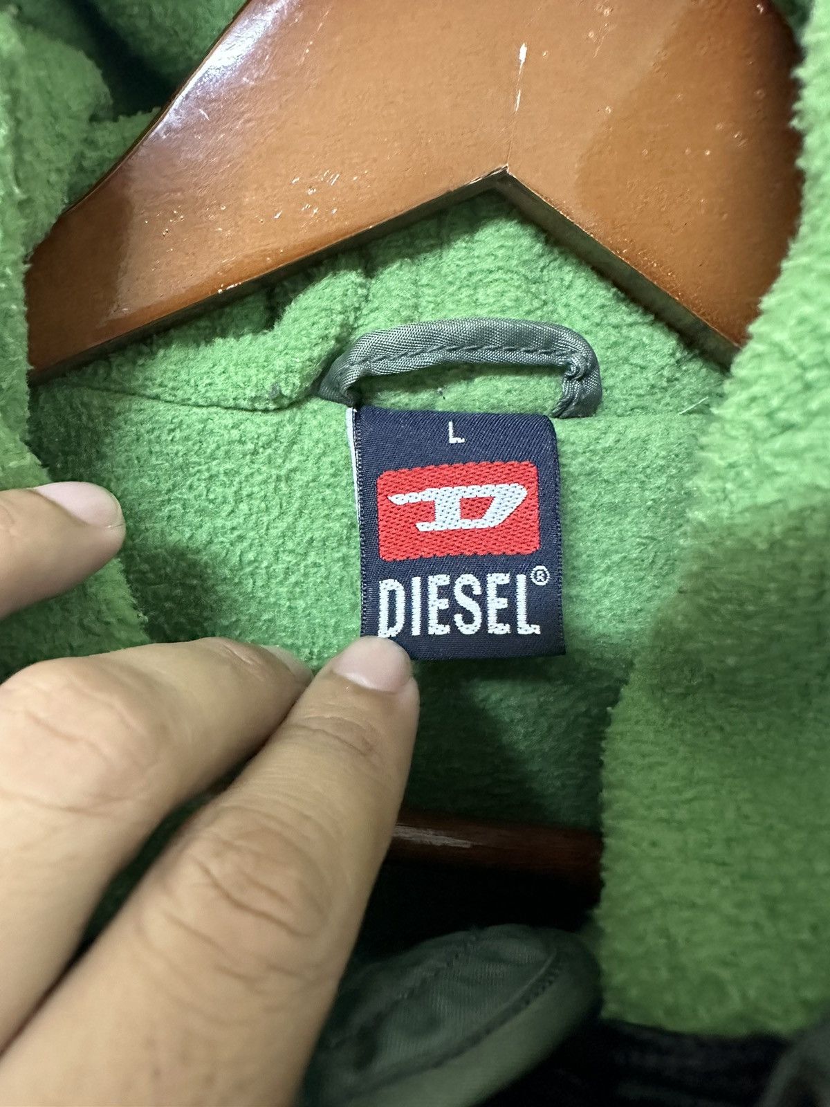 Diesel Diesel Parka Hoodie Design 4 Pocket style Size US L / EU 52-54 / 3 - 3 Thumbnail