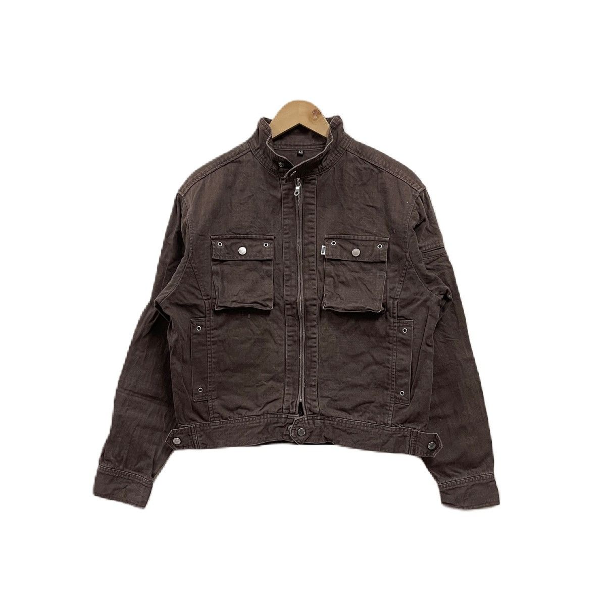 Japanese Brand Vintage TORAICHI rider jacket denim Size US L / EU 52-54 / 3 - 1 Thumbnail