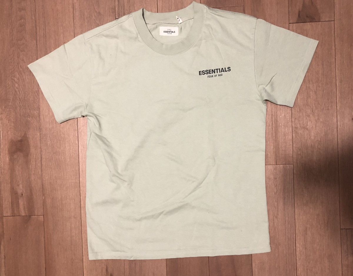 FEAR OF GOD Matcha offers green T-shirt