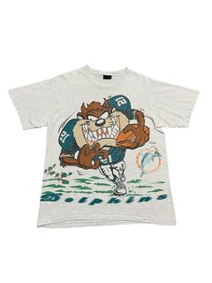 Vintage Miami Dolphins Looney Tunes Sweatshirt (1990s) 