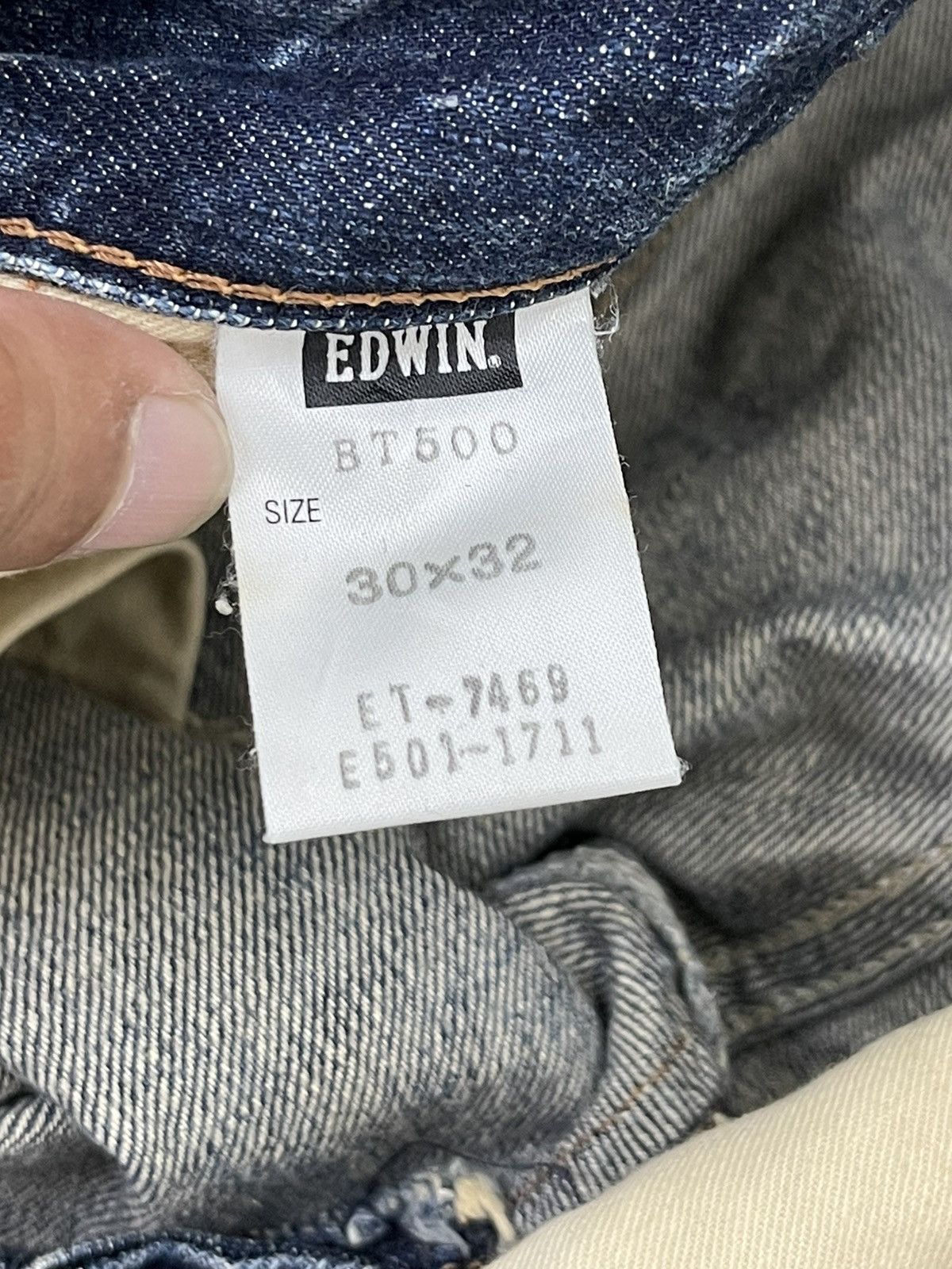 Edwin Flare Jeans Edwin Japan Distress Acid Wash Boot Cut 6🟦1 Size US 32 / EU 48 - 19 Thumbnail