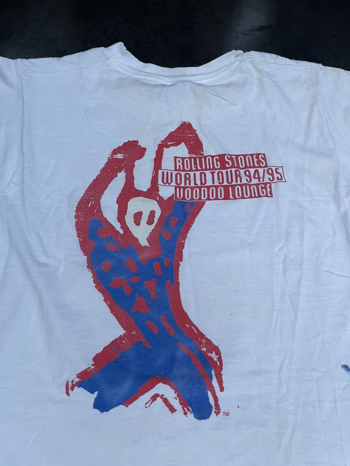 The Rolling Stones × Vintage Rare Voodoo Lounge Graphic T-shirt Size US S / EU 44-46 / 1 - 9 Thumbnail