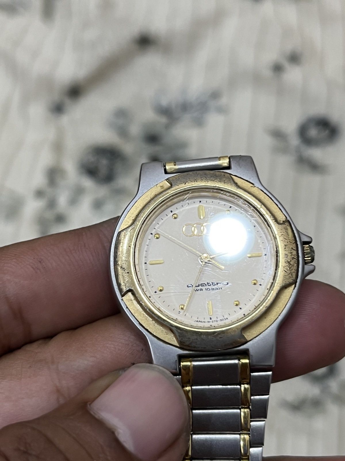 Audi 💣🔥 RARE VINTAGE AUDI QUATTRO QUARTZ WATCH Size ONE SIZE - 7 Thumbnail
