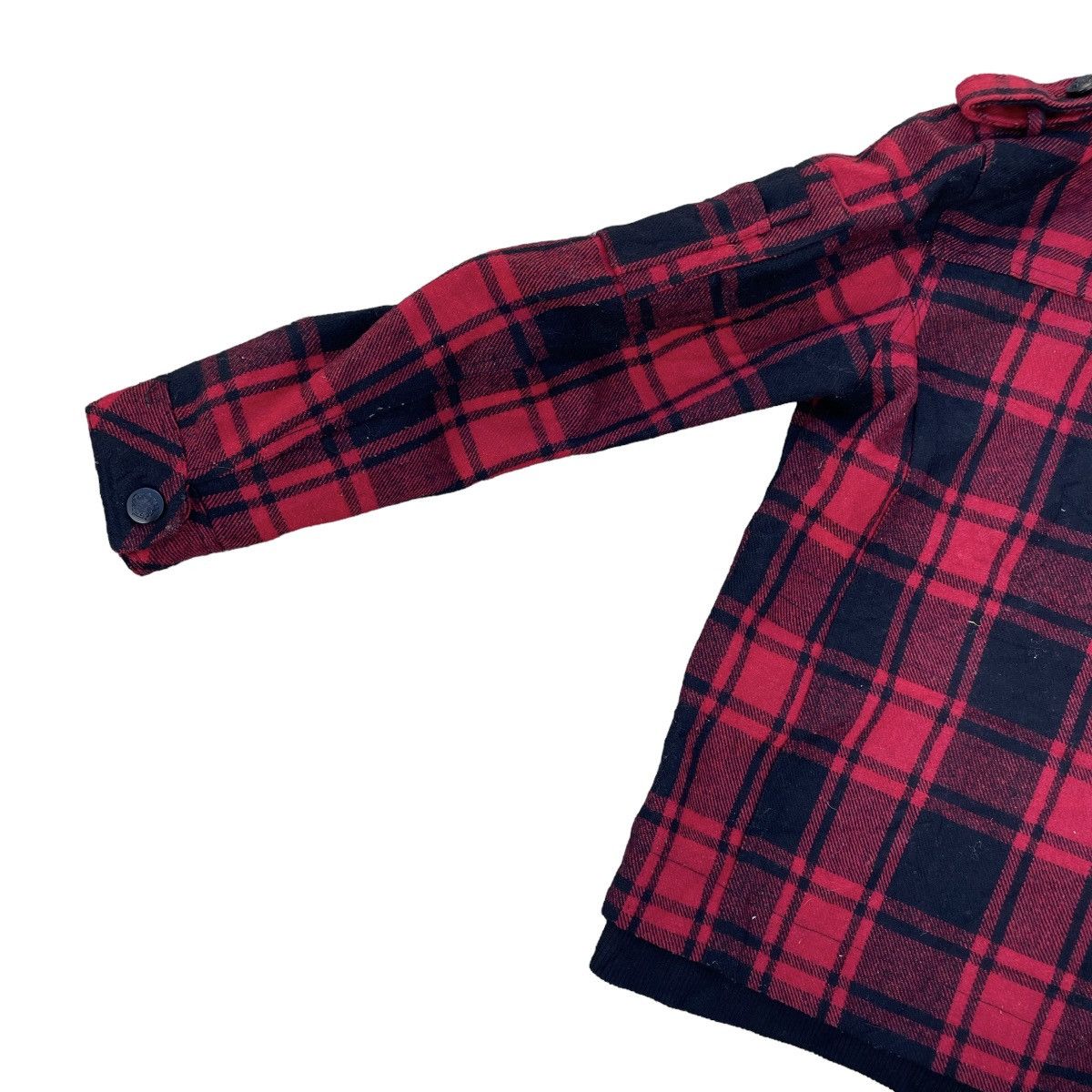 If Six Was Nine 🇯🇵 SUGGESTION TARTAN PUNK MULTIPOCKET WOOL JACKET Size US M / EU 48-50 / 2 - 9 Thumbnail
