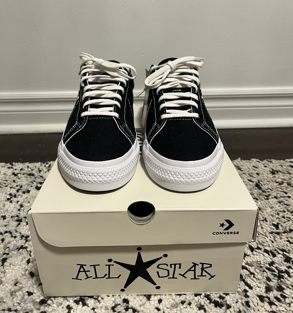 STUSSY X CONVERSE CHUCK ONE STAR OX BLACK 2022 - Low Top Sneakers