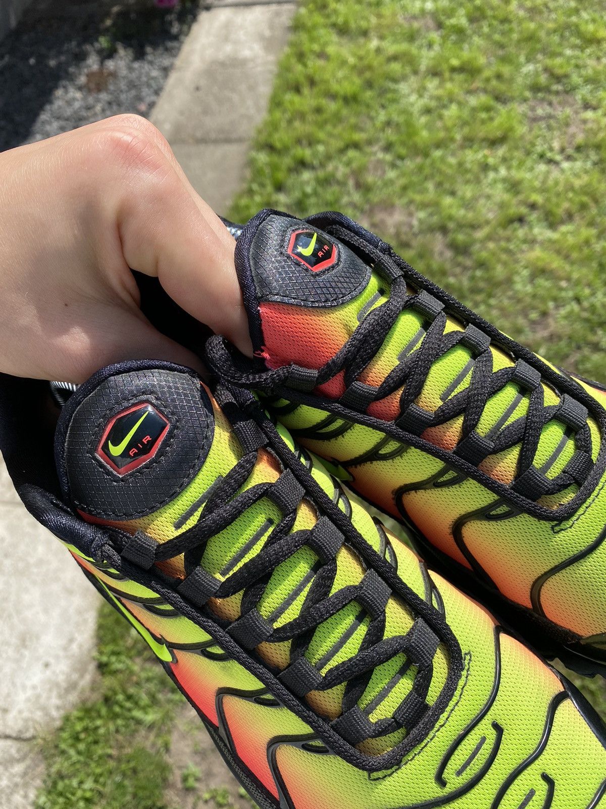Nike Nike Air Max Plus TN „Black Volt Solar Red” womens sneakers Size US 7 / IT 37 - 15 Thumbnail