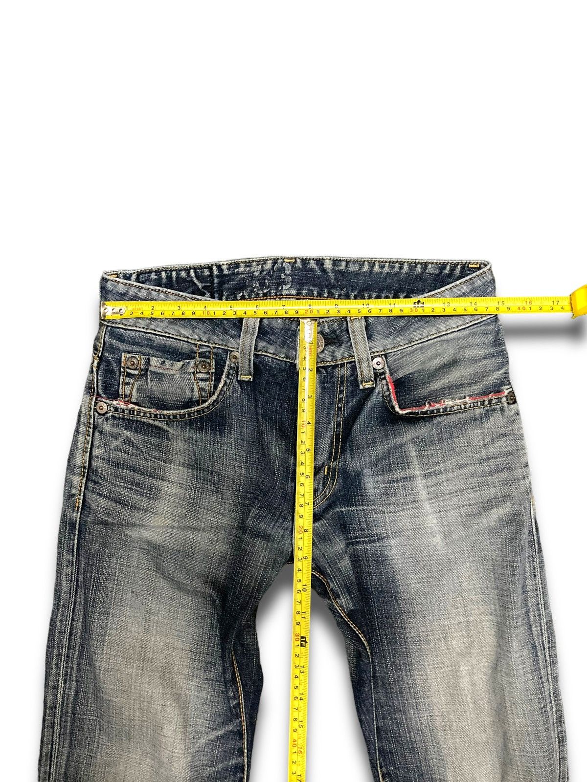 Edwin Vintage 90s Edwin Summer Blue Trip Size US 30 / EU 46 - 18 Thumbnail