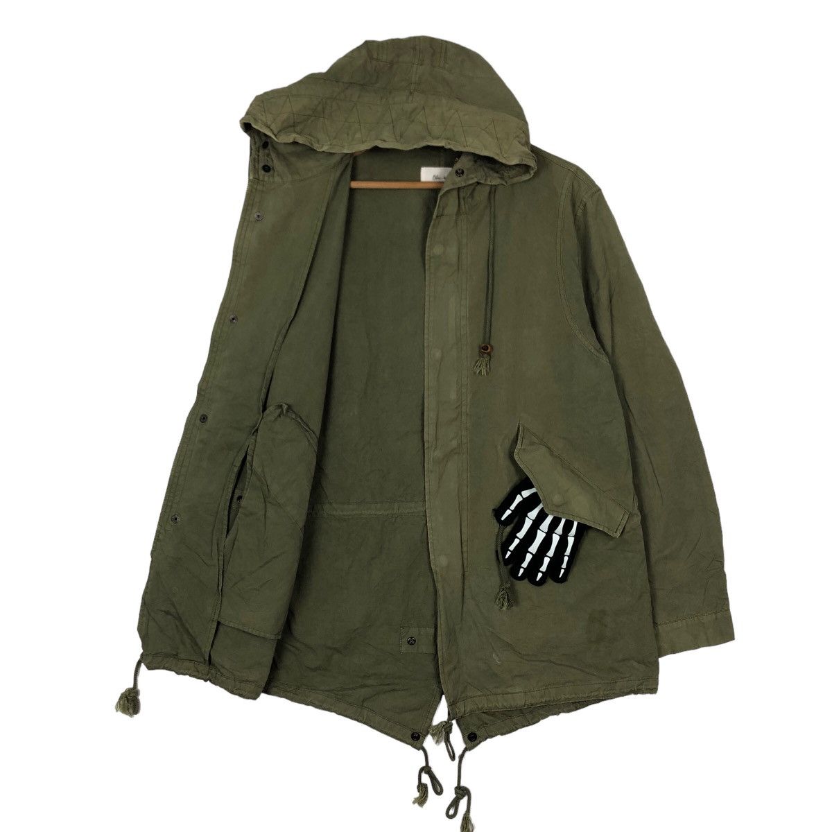 Blue Blue Japan VINTAGE FISH TAIL PARKA JACKET BLUE WORK BY BLUE BLUE JAPAN Size US M / EU 48-50 / 2 - 9 Thumbnail