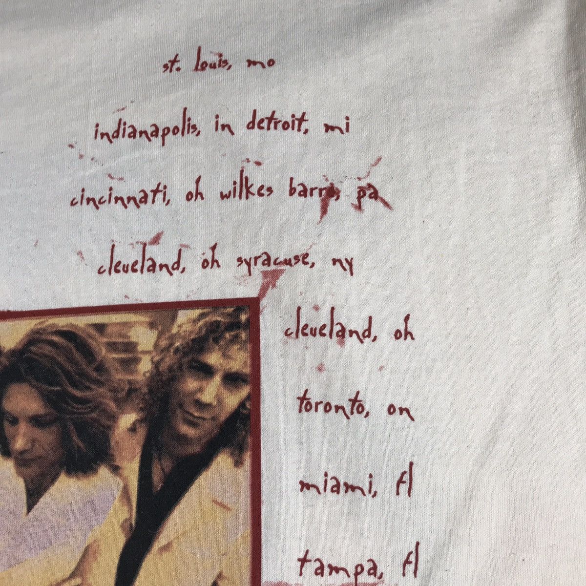 Band Tees × Bon Jovi × Vintage Bon Jovi these days band t shirt xl Size US XL / EU 56 / 4 - 17 Thumbnail
