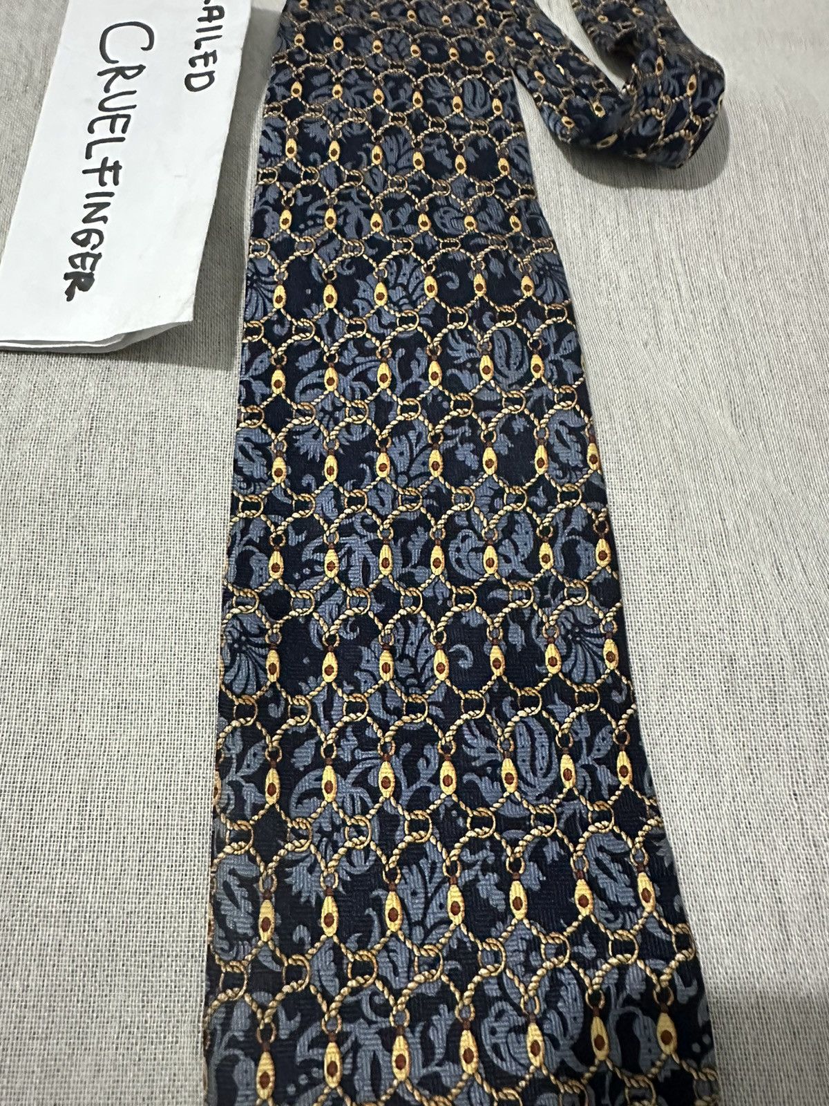 Pierre Balmain × Vintage Pierre Balmain Tie Size ONE SIZE - 1 Thumbnail
