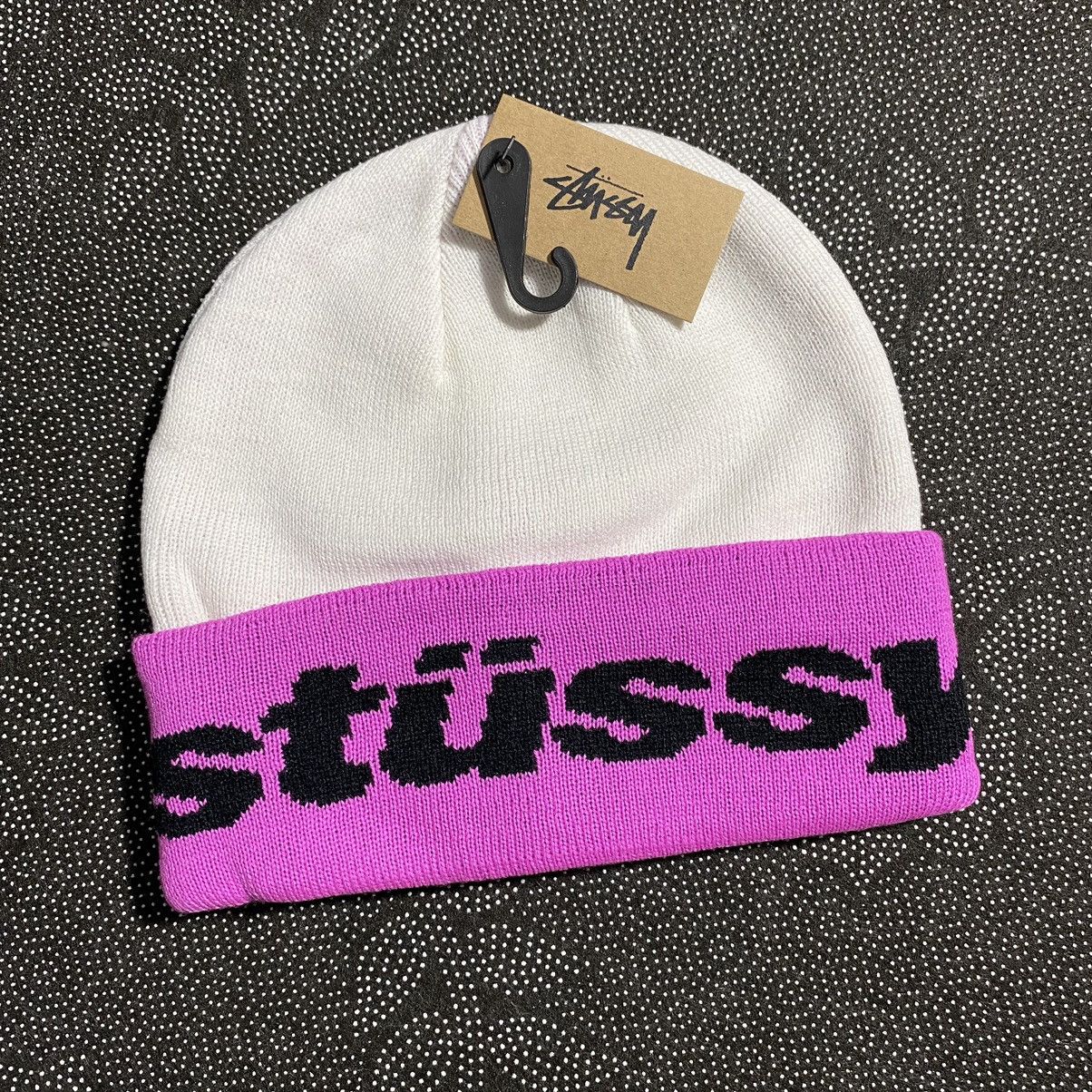 Stussy Stussy Two Tone Beanie Hat Size ONE SIZE - 1 Thumbnail