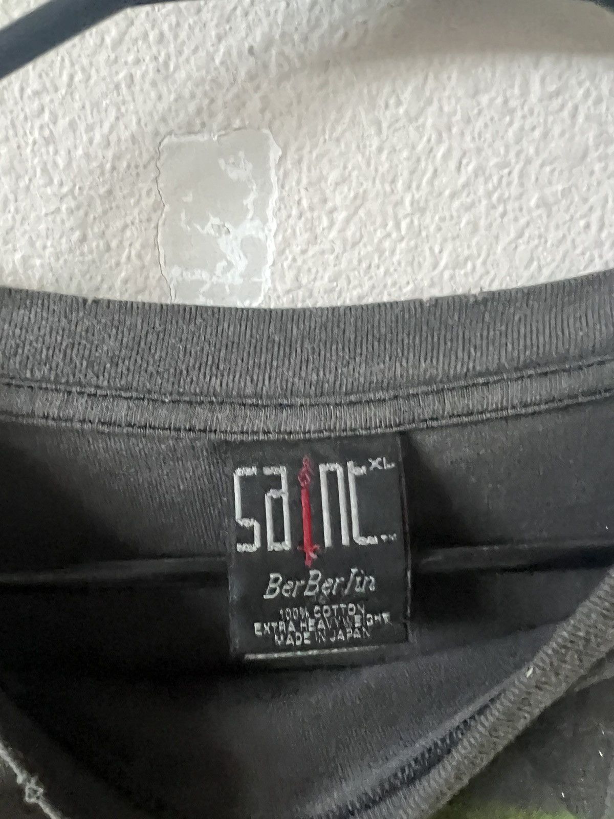 Saint Michael Saint Mxxxxxx BerBerJin Revenge Tshirt Size US XL / EU 56 / 4 - 10 Thumbnail