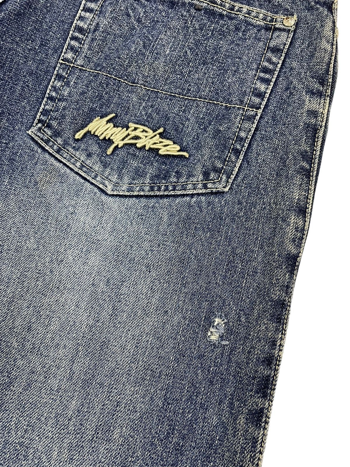 JNCO × Wu-Tang Clan Vintage Johnny Blaze Baggy Jeans Embroidery Logo Size US 30 / EU 46 - 9 Thumbnail