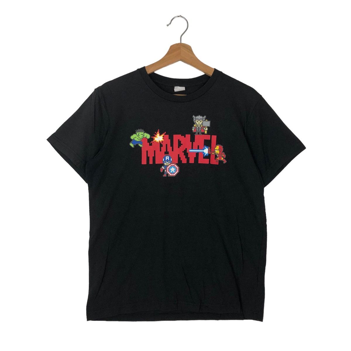 Japanese Brand VINTAGE T-SHIRT MARVEL BIG LOGO MOVIE STREETWEAR Size US S / EU 44-46 / 1 - 1 Thumbnail
