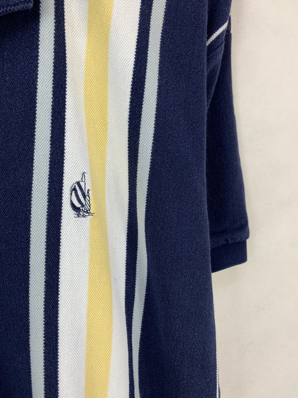 Nautica Steals! Nautica Stripes Polo Tee Size US L / EU 52-54 / 3 - 4 Thumbnail