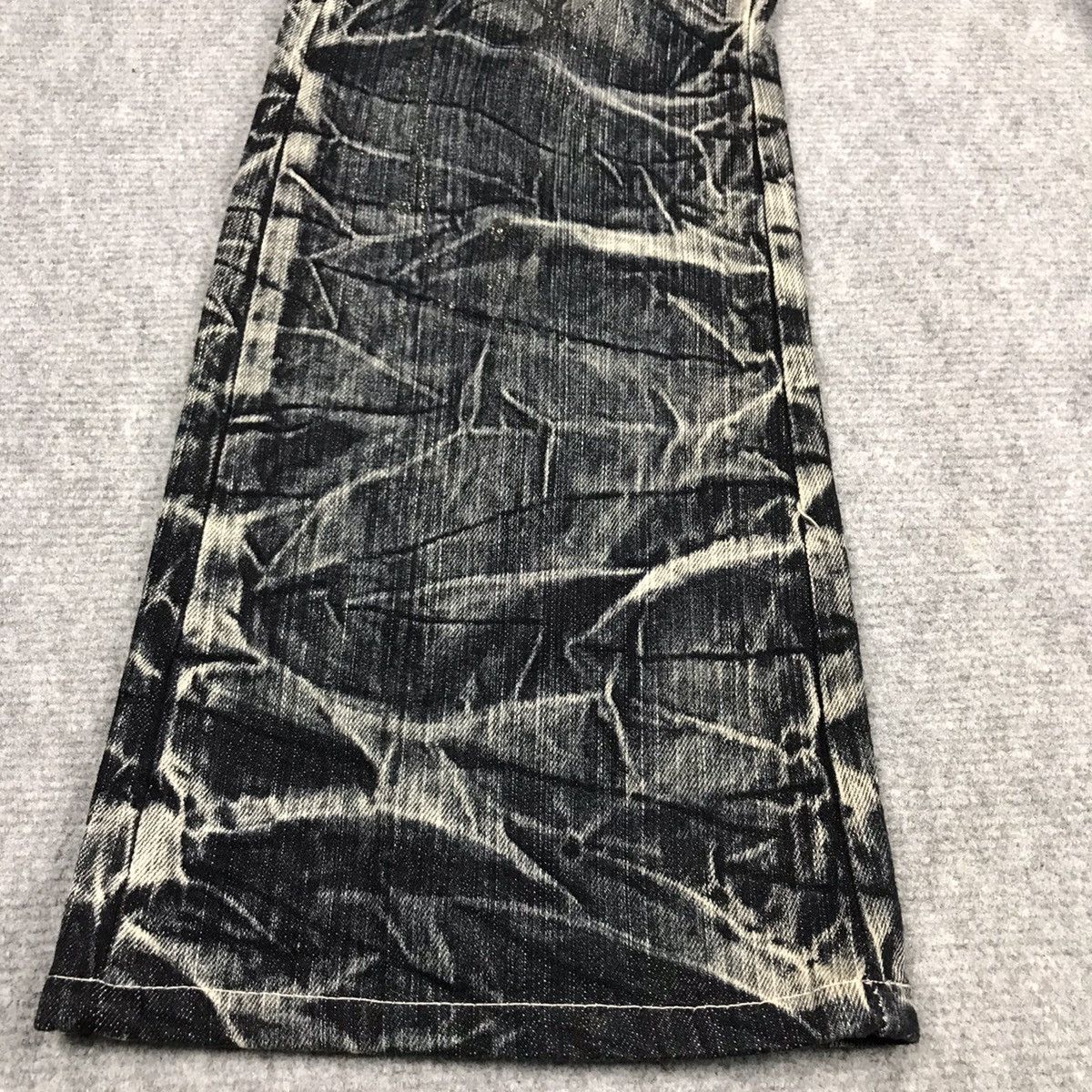 Japanese Brand FLARE DENIM⚡️BLOB BY BLUE BOOTCUT PUNK DENIM PANTS /130 Size US 30 / EU 46 - 4 Thumbnail