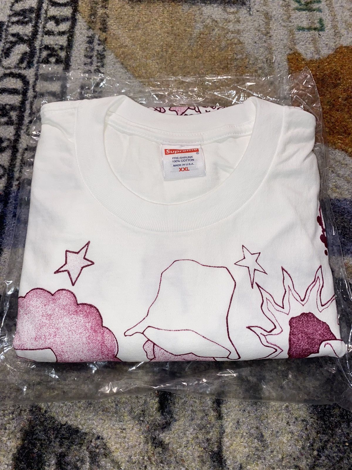 Supreme Supreme Downtown Tee White | Grailed