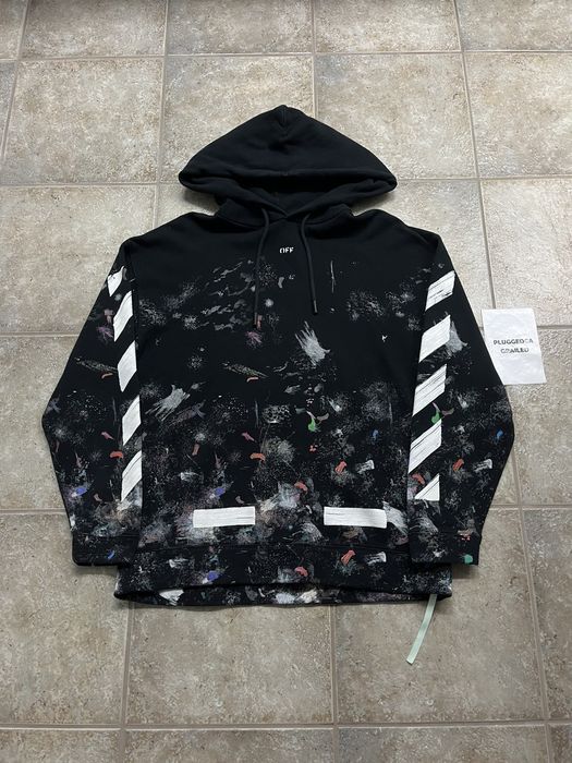 White galaxy clearance hoodie