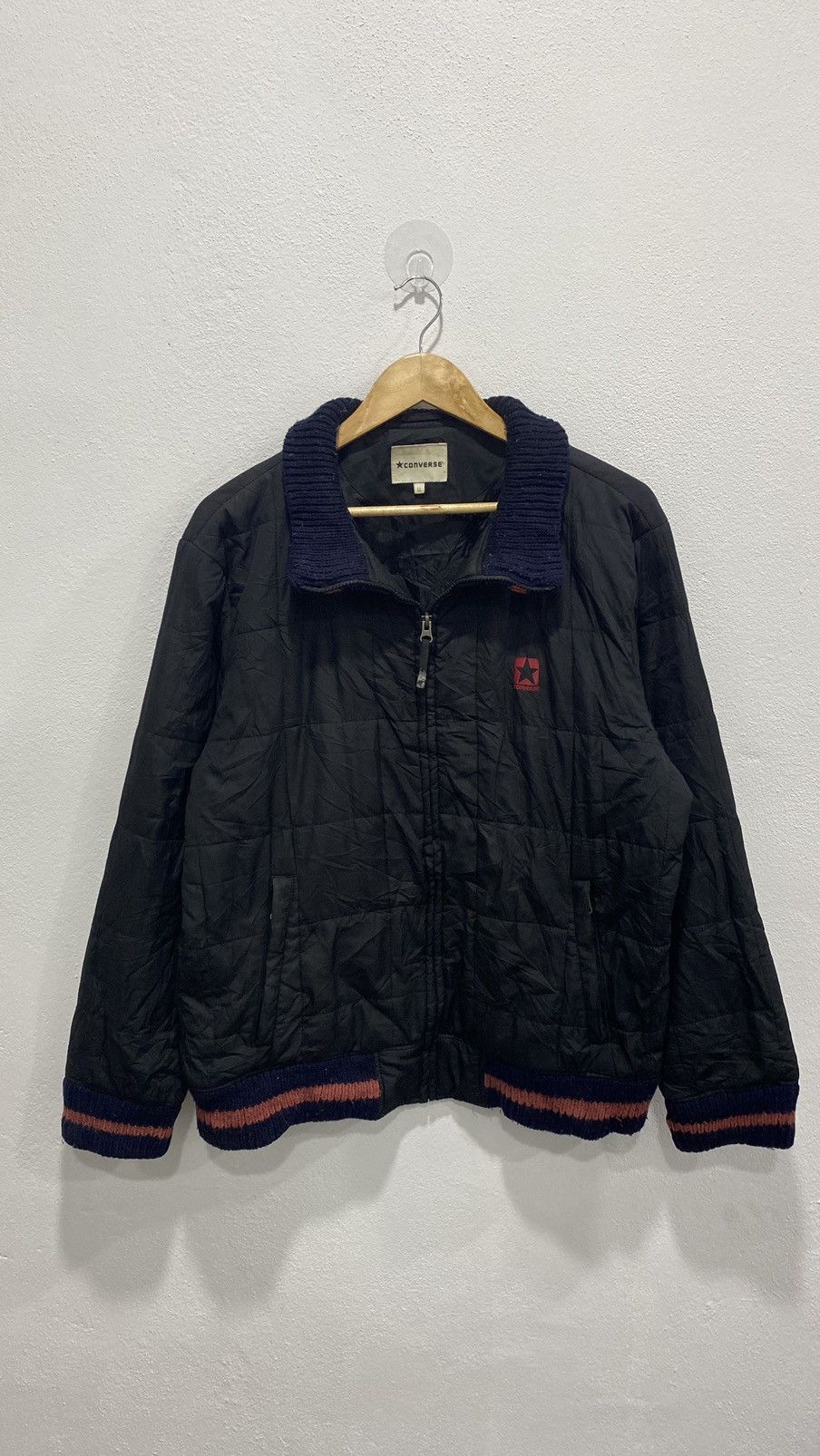 Vintage 🔥Rare!! Vintage Converse Puffer Down Jacket 🔥 Size US XL / EU 56 / 4 - 7 Thumbnail