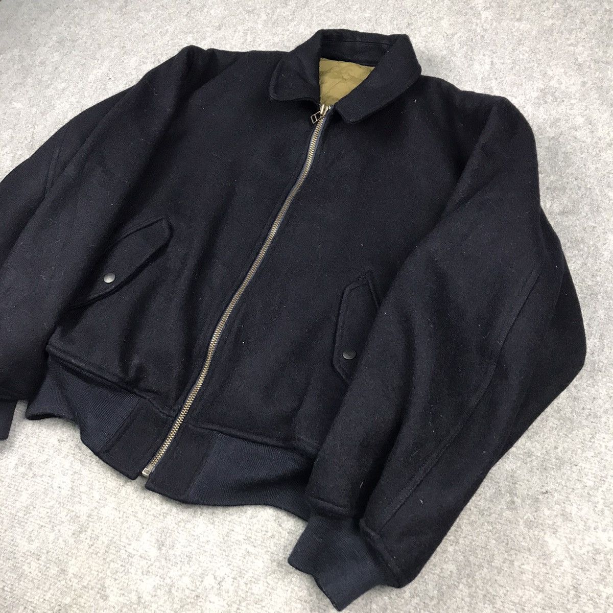Japanese Brand ⚡️VINTAGE POOL CLUB EMBROIDERY THE SCOOP MAN VARSITY JACKET Size US L / EU 52-54 / 3 - 3 Thumbnail