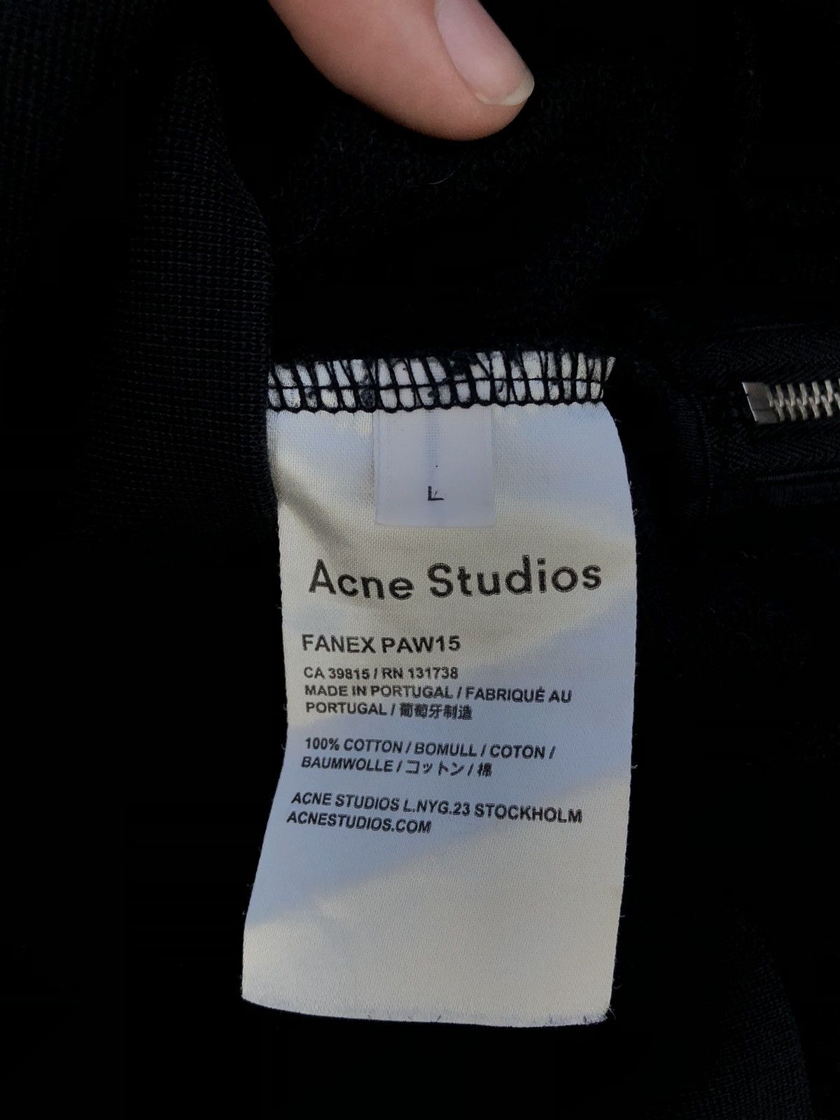 Acne Studios Hoodie Acne Studio Fanex Paw15 Japanes Brand Y2K Size US L / EU 52-54 / 3 - 7 Thumbnail