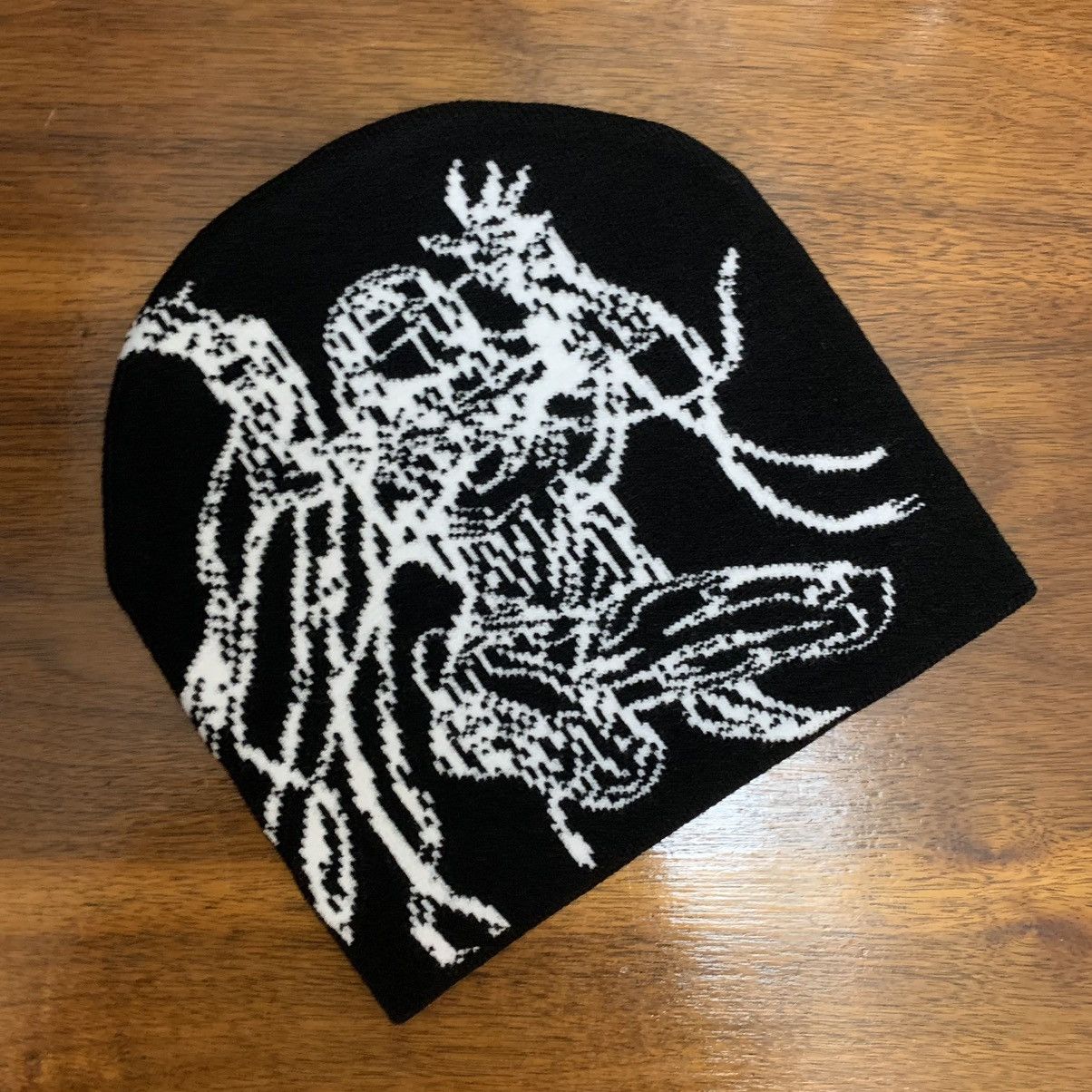 Japanese Brand × Playboi Carti × Streetwear Beanie Fallen Angel Pattern ...
