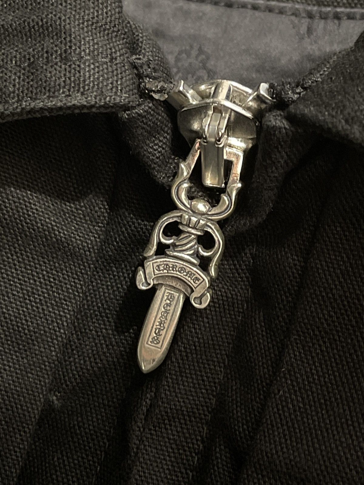 Chrome Hearts Chrome Hearts Zip Up Script Logo Jacket Size US XXL / EU 58 / 5 - 10 Thumbnail
