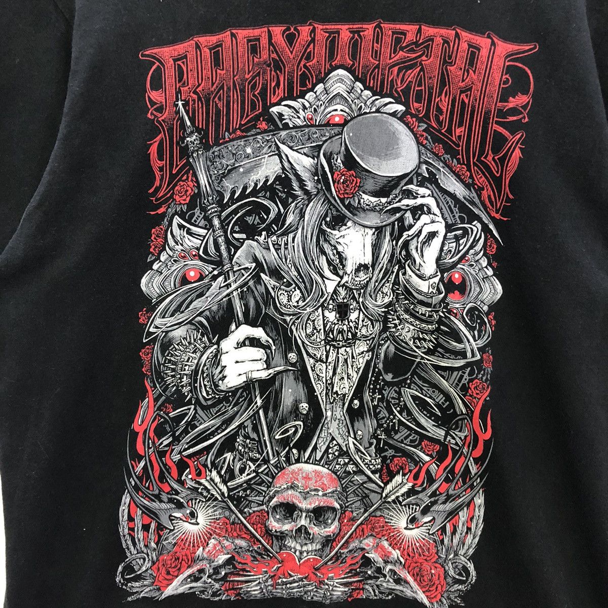 Band Tees Baby Metal Japanese Band Tour Tshirt Size US XL / EU 56 / 4 - 7 Thumbnail