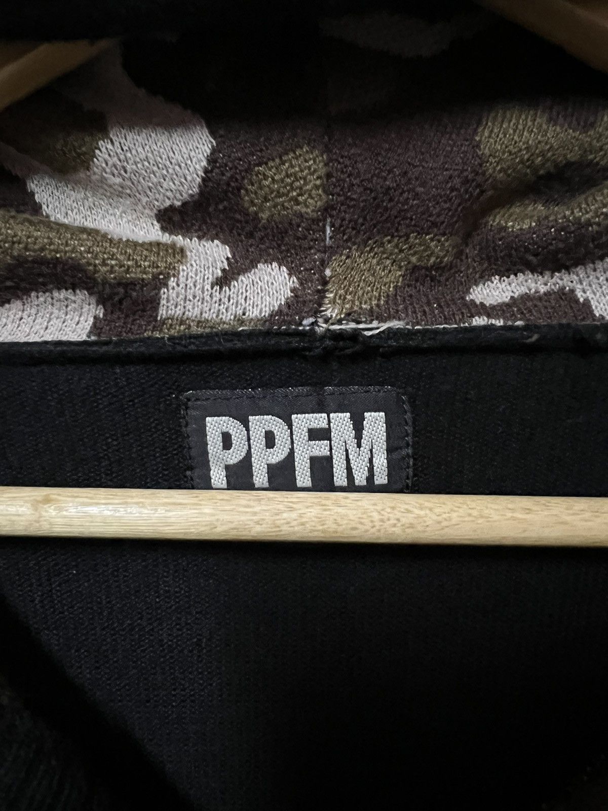 Japanese Brand Peyton Place For Men PPFM long cardigan hoodie camo Size L / US 10 / IT 46 - 7 Thumbnail