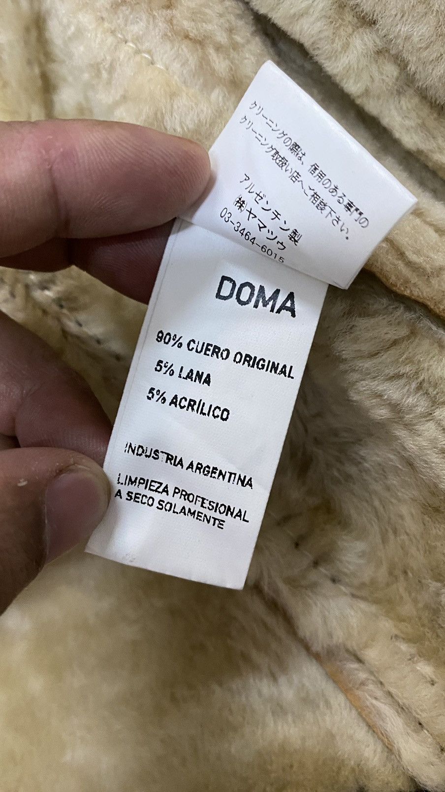 Vintage Doma Sheepskin Shearling Cropped Jacket Size S / US 4 / IT 40 - 19 Thumbnail