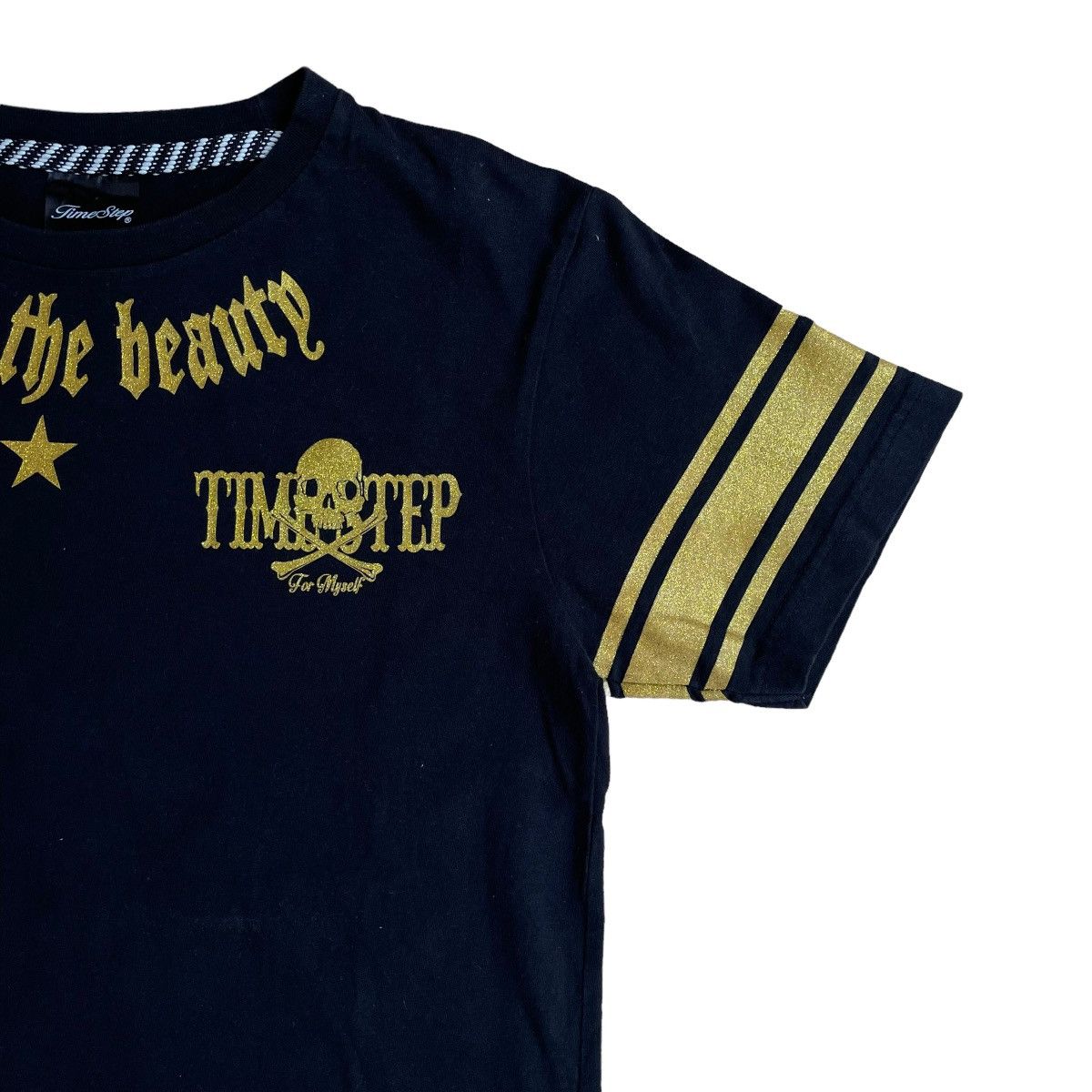 If Six Was Nine × Japanese Brand × Seditionaries 🇯🇵 TIME STEP SKULL PUNK GOTHIC TSHIRT Size US M / EU 48-50 / 2 - 4 Thumbnail