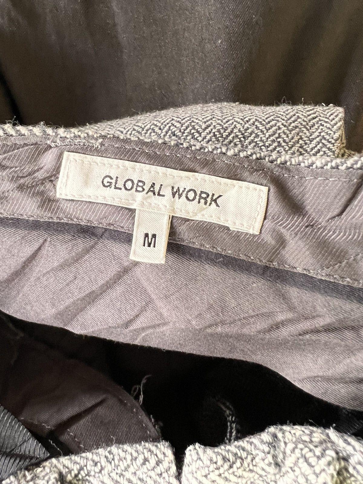Global Work × Japanese Brand Japanese Brand Global Work Wool Pant Size US 33 - 6 Thumbnail