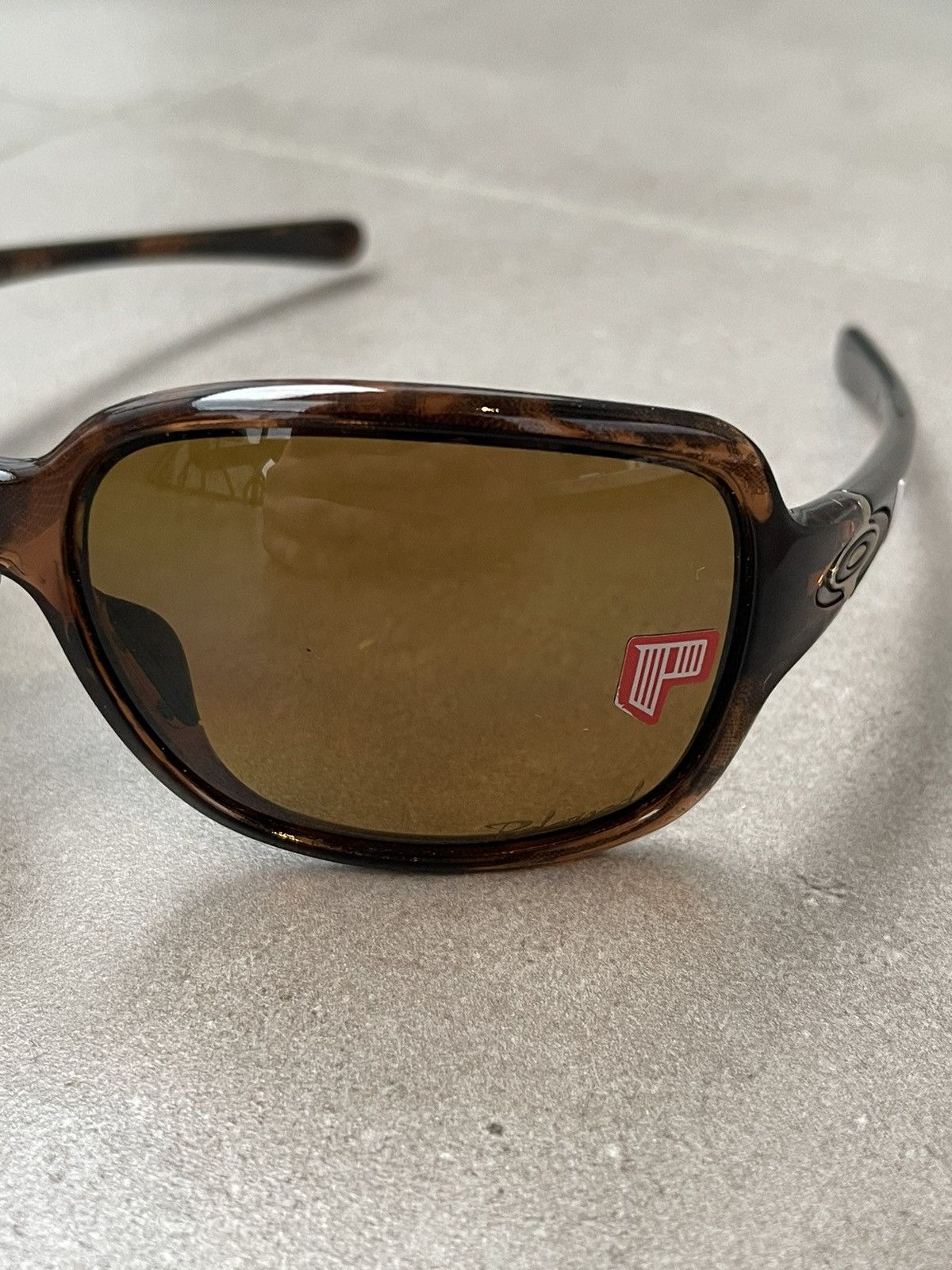 Oakley OO9168-08 Break Point Tiger Camo Sunglasses