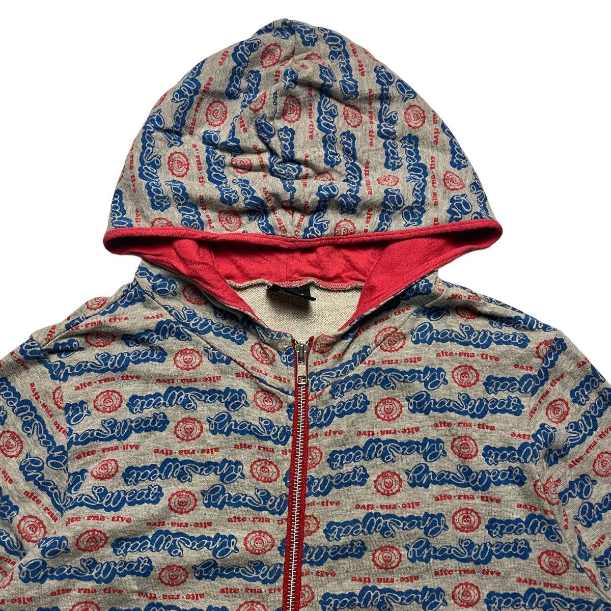 Hysteric Glamour RNA SWEAT HARUJUKU SKULL PUNK FULL PRINT SWEATER Size US M / EU 48-50 / 2 - 6 Thumbnail