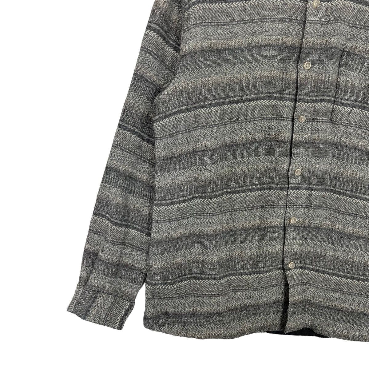 Eddie Bauer × Vintage 🔥 VINTAGE EDDIE BAUER WOOL STRIPE SHIRT CPO JACKET Size US M / EU 48-50 / 2 - 2 Thumbnail