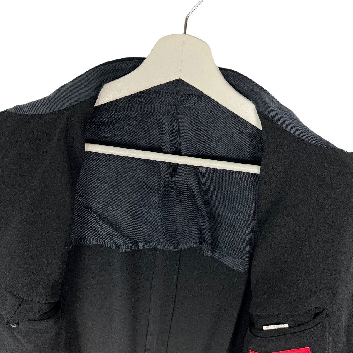 Yohji Yamamoto 💥 YS FOR MEN YOHJI YAMAMOTO SILK MANDARIN JACKET Size US L / EU 52-54 / 3 - 19 Thumbnail