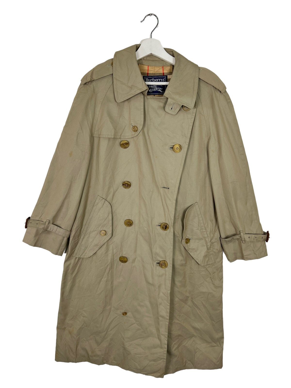 Burberry 🔥 BURBERRY NOVA CHECK LINING TRENCHCOAT Size US M / EU 48-50 / 2 - 7 Thumbnail
