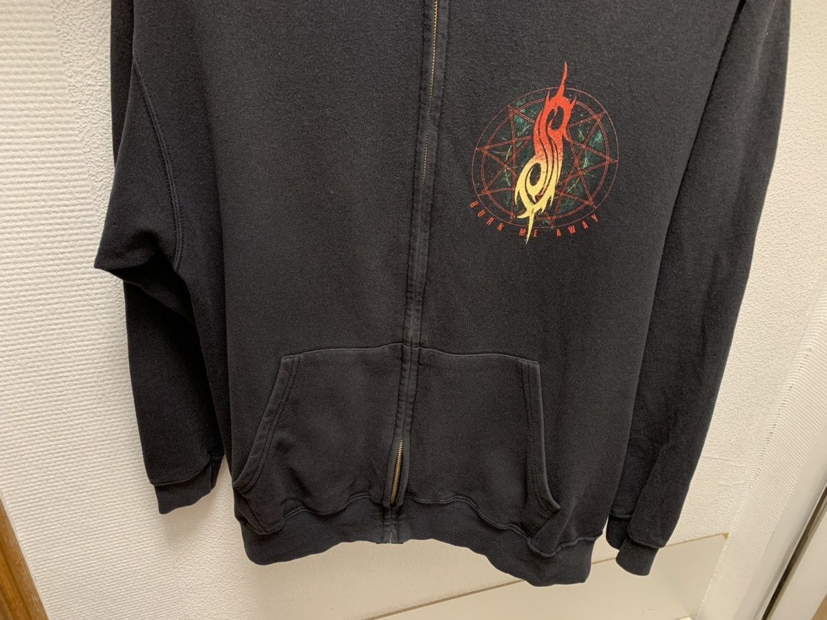 Band Tees Slipknot burn me away vintage black zip hoodie L sz 2000th Size US L / EU 52-54 / 3 - 5 Thumbnail