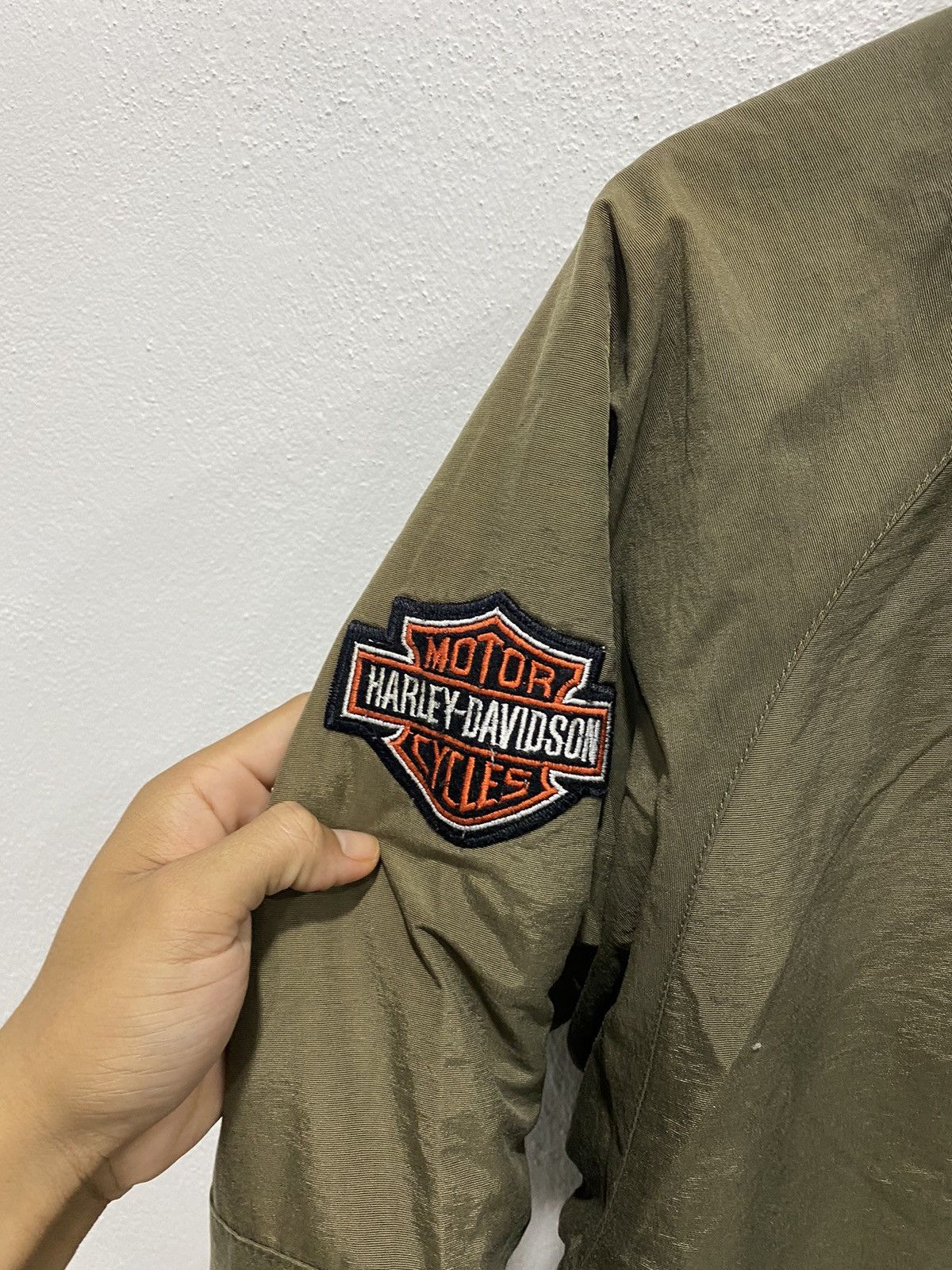 Harley Davidson × Vintage 🚨FINAL DROP🚨 MOTOR HARLEY DAVIDSON PARKA JACKET Size US L / EU 52-54 / 3 - 4 Thumbnail