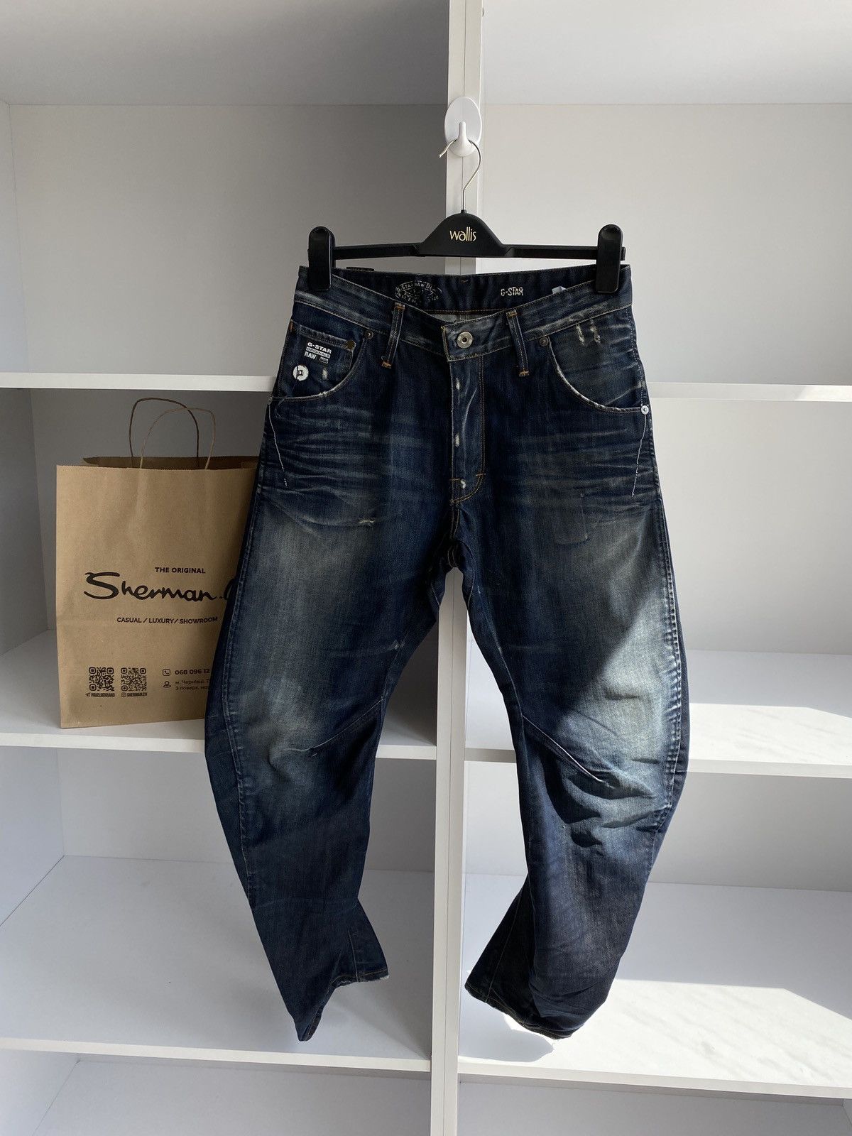 G-Star Vintage G-Star Raw Denim blue jeans Size US 30 / EU 46 - 1 Thumbnail