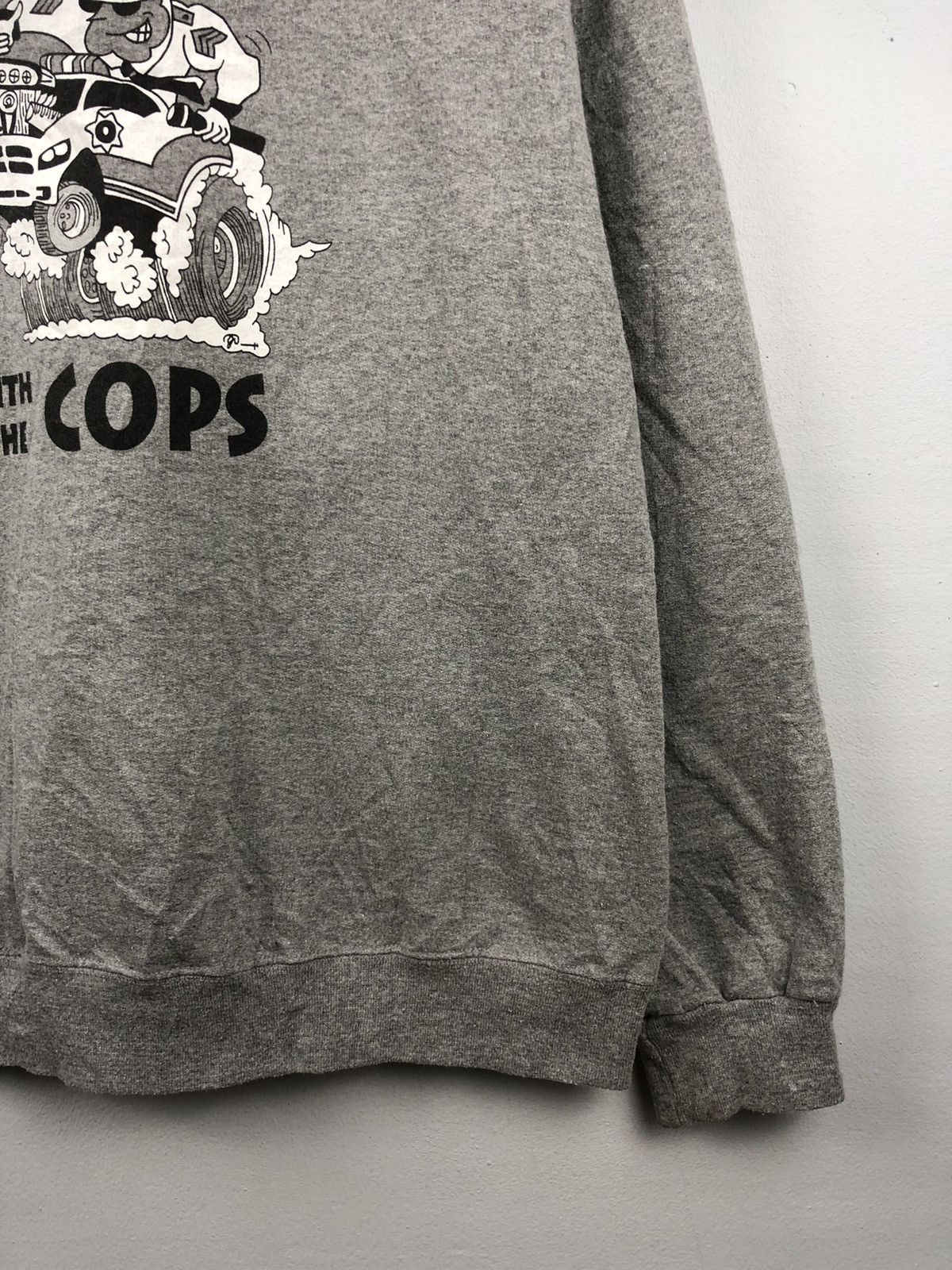 Vintage Vintage 90s Cruzin With The Cop Sweatshirt Size US M / EU 48-50 / 2 - 5 Thumbnail